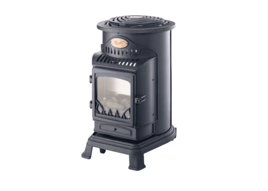 Provence Gas Heater Provence 3kW Blue Deluxe Portable Gas Heater with Thermostat black