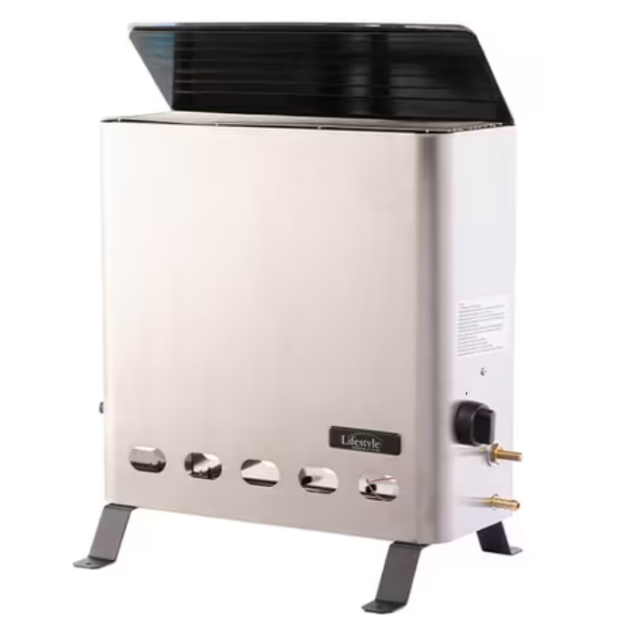 Greenhouse Gas Heaters Lifestyle Eden Pro 4.2kW Gas Greenhouse Heater open