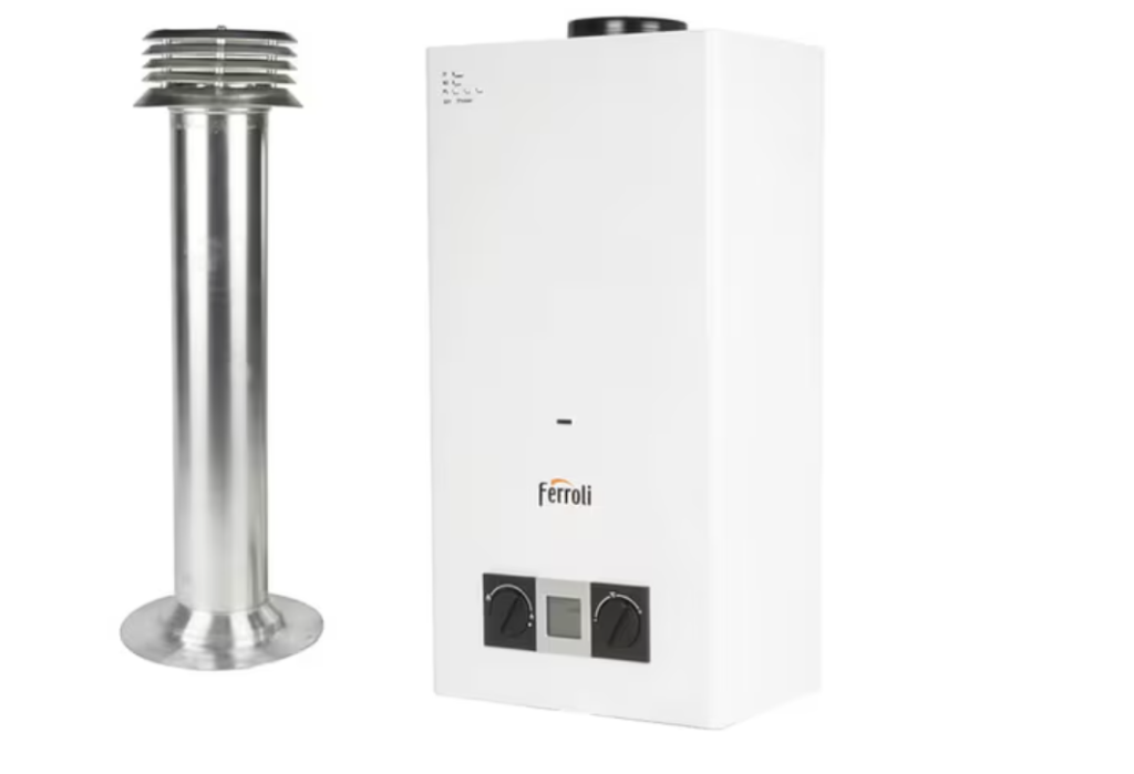 Ferroli Pegaso Eco 6, LPG gas water heater UK