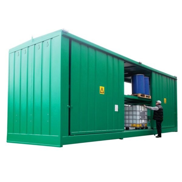 Steel Bunded Drum and IBC Storage Unit