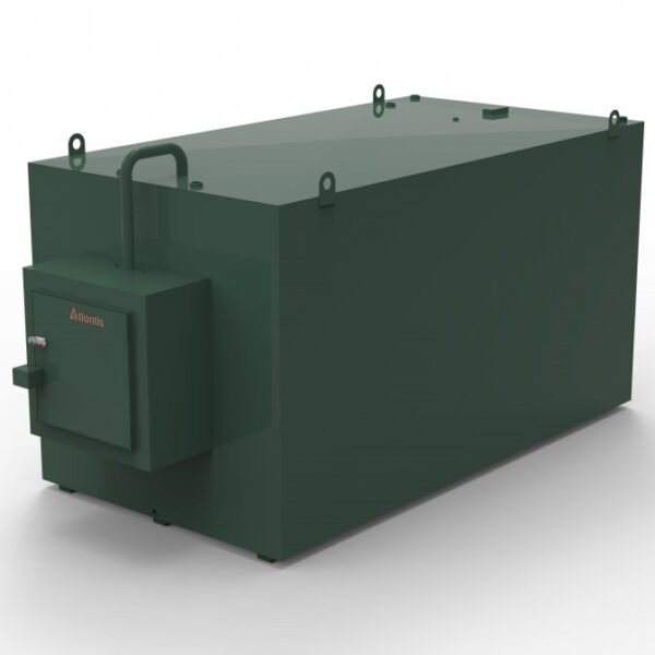 Atlantis 10000L Bunded Steel Oil Tank