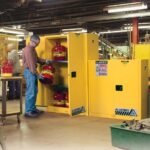 Justrite Hazardous Storage Cabinets Energy Fuel UK