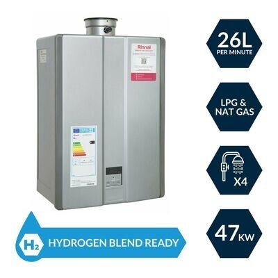 Rinnai N1300i Internal Condensing Gas Water Heater