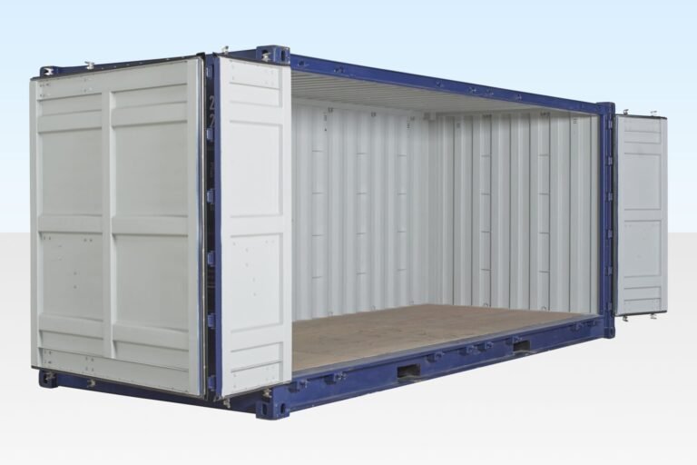 20ft open side container UK
