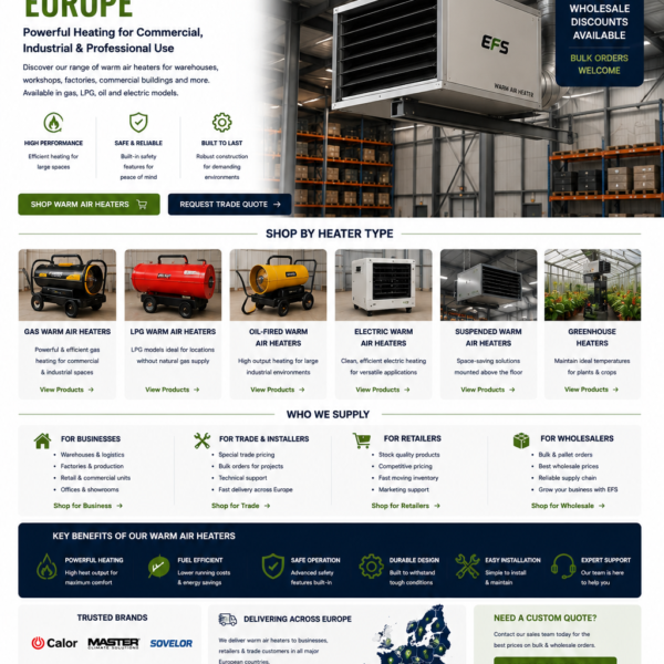Warm Air Heaters Europe