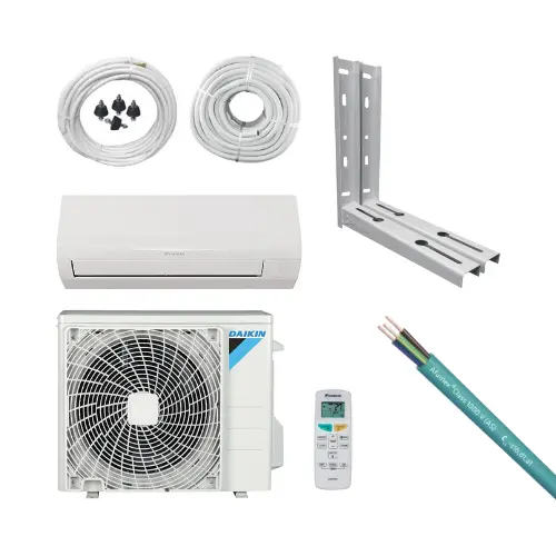 Air Conditioner with 5-Meter Installation Kit Daikin Sensira TXF25F 2.5 kW 9000 BTU